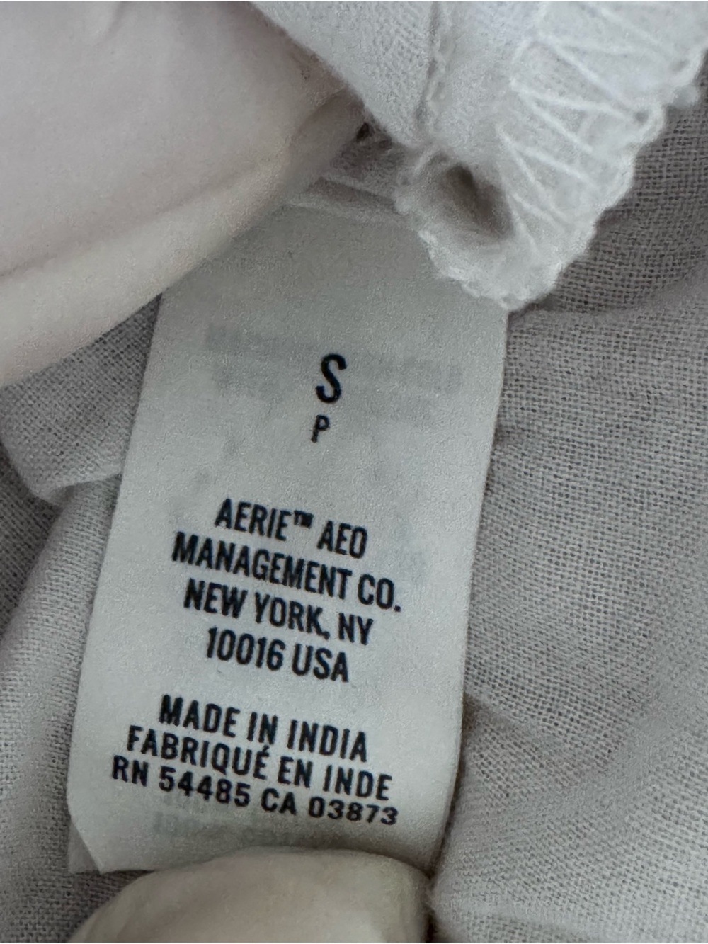 Aerie Smocked Tiered Mini Skirt Small Neutral Stripe Boho Ruffle Fringe Hem - Picture 5 of 8
